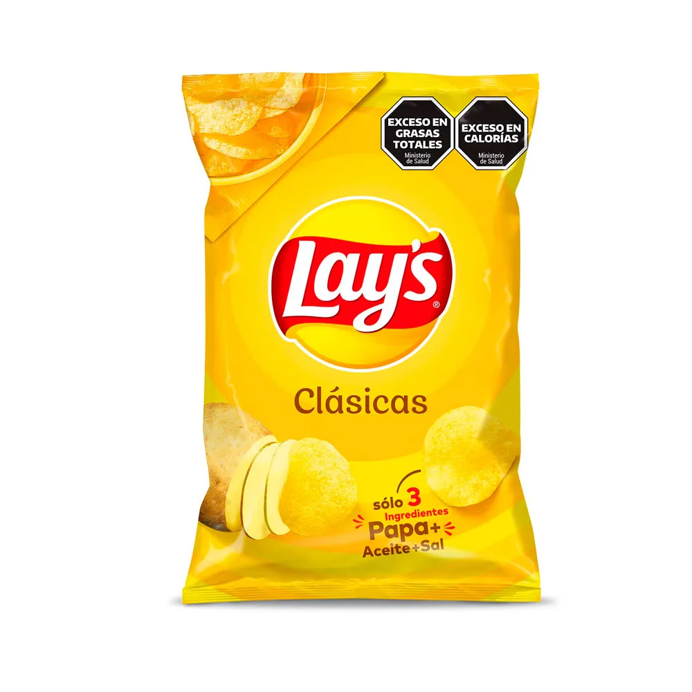 Papas fritas lays 400g