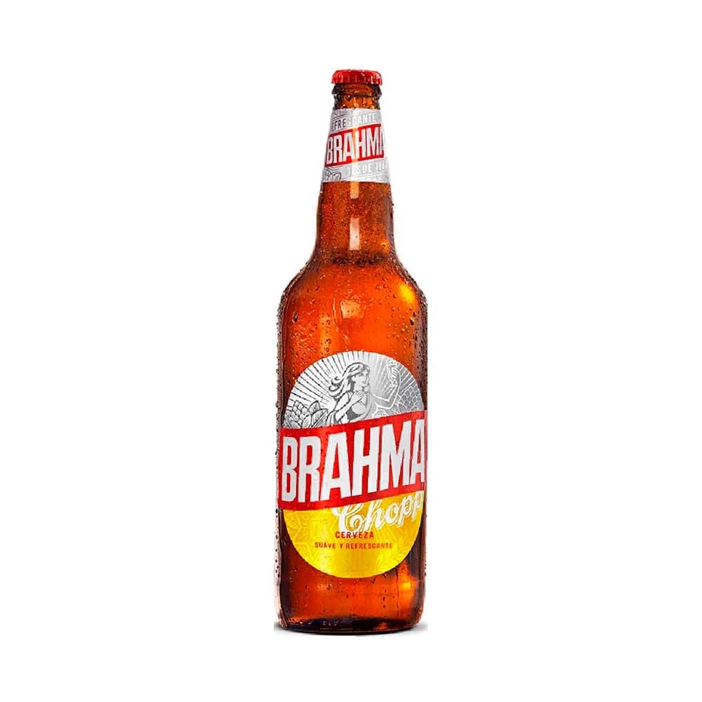Cerveza Brahma Rubia 1L