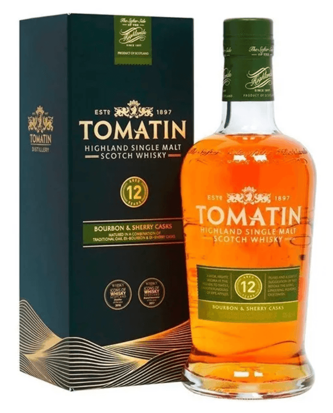 Tomatin Whiskey 12 Años - 700ml